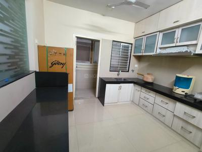Kitchen Image of 2000 Sq.ft 3 BHK Apartment / Flat for rent in Sangath Terraces, Sargasan Gandhinagar for Rs. 40000