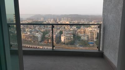 Balcony Image of 1260 Sq.ft 2 BHK Apartment / Flat for sale in L And T Seawoods Residences, Seawoods Navi Mumbai for Rs. 28000000