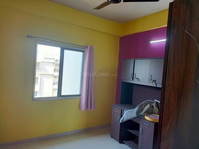 Bedroom Image of 1200 Sq.ft 2 BHK Apartment / Flat for rent in Shukan Gold, Gota Ahmedabad for Rs. 25000