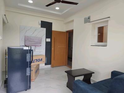 Living Room Image of 600 Sq.ft 1 BHK Apartment / Flat for rent in Kondapur Hyderabad for Rs. 29800