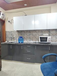 Kitchen Image of 600 Sq.ft 1 BHK Apartment / Flat for rent in Said-Ul-Ajaib New Delhi for Rs. 17000