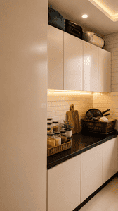 Kitchen Image of 1700 Sq.ft 3 BHK Apartment / Flat for sale in Sector 23 Gurgaon for Rs. 22500000