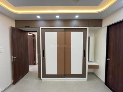 Bedroom Image of 1300 Sq.ft 3 BHK Apartment / Flat for rent in Parksyde Homes, Hanuman Nagar Nashik for Rs. 17500