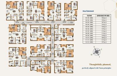 Image of 950 Sq.ft 2 BHK Apartment / Flat for sale in Mahodadhi Galaxy, Phulnakhara, Cuttack for Rs. 6900000
