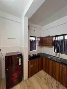 Kitchen Image of 800 Sq.ft 1 BHK Apartment / Flat for rent in Aluva Kochi for Rs. 15000