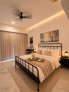 Bedroom Image of 3500 Sq.ft 4 BHK Apartment / Flat for sale in NSG Chittaranjan Tower, Powai Mumbai for Rs. 77500000