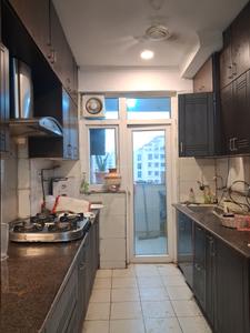 Kitchen Image of 1850 Sq.ft 3 BHK Apartment / Flat for rent in Amrapali Silicon City, Sector 76 Noida for Rs. 65000