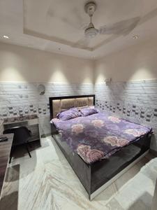Bedroom Image of 450 Sq.ft 1 RK Builder Floor for rent in Ramesh Nagar New Delhi for Rs. 17000