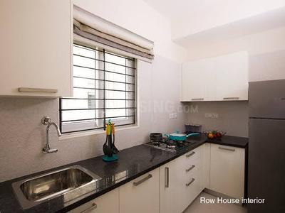 Kitchen Image of 1200 Sq.ft 3 BHK Duplex for sale in Kelambakkam Chennai for Rs. 8600001