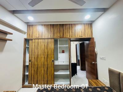 Hall Image of 1750 Sq.ft 3 BHK Apartment / Flat for rent in Shivshakti Royal Glory, Vaishno Devi Circle Ahmedabad for Rs. 34000