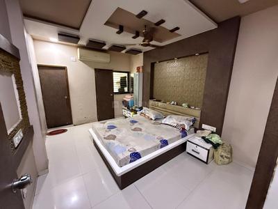 Bedroom Image of 1250 Sq.ft 2 BHK Apartment / Flat for rent in Maninagar Ahmedabad for Rs. 25000