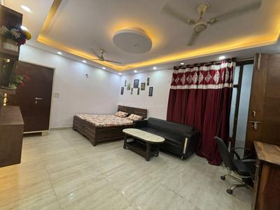 Hall Image of 541 Sq.ft 1 RK Builder Floor for rent in Saket New Delhi for Rs. 9800