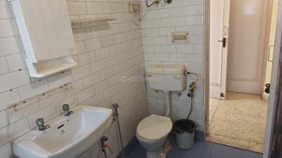 Bathroom Image of 400 Sq.ft 1 RK Builder Floor for rent in Greater Kailash I New Delhi for Rs. 27000