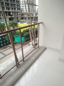 Balcony Image of 822 Sq.ft 2 BHK Apartment / Flat for sale in Madar Signature, Mira Road East Mira Bhayandar for Rs. 9750000