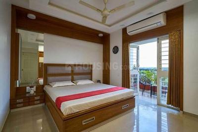 Bedroom Image of 2500 Sq.ft 2 BHK Apartment / Flat for rent in Avirat Silver Gardenia, Gota Ahmedabad for Rs. 17000