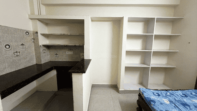 Kitchen Image of 650 Sq.ft 1 BHK Independent House for rent in Jubilee Hills Hyderabad for Rs. 20000