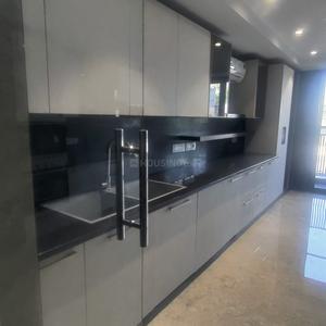 Kitchen Image of 1800 Sq.ft 3 BHK Builder Floor for sale in Kalkaji New Delhi for Rs. 57500000