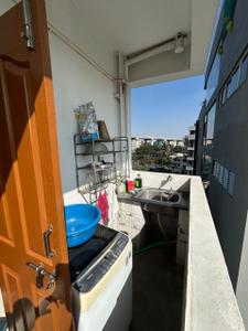 Balcony Image of 1850 Sq.ft 3 BHK Apartment / Flat for rent in Kalyan Nagar Bengaluru for Rs. 65000