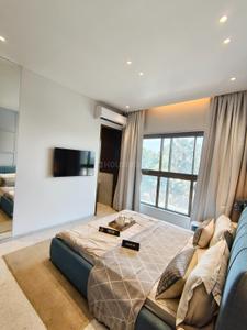 Bedroom Image of 600 Sq.ft 1 BHK Apartment / Flat for sale in Chandak Highscape City, Chembur Mumbai for Rs. 9999999
