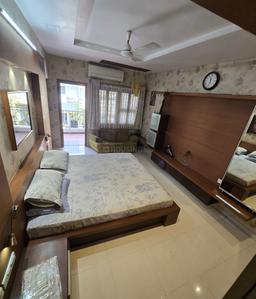 Bedroom Image of 4000 Sq.ft 4 BHK Villa for rent in Sangani Signature Bungalows, Thaltej Ahmedabad for Rs. 100000