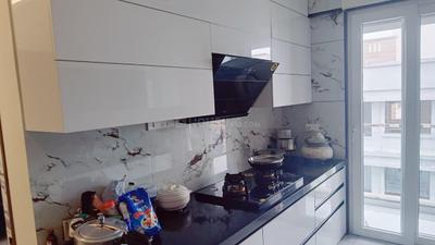 Kitchen Image of 980 Sq.ft 2 BHK Apartment / Flat for sale in Crystal Homes, Ravet Pune for Rs. 8500000
