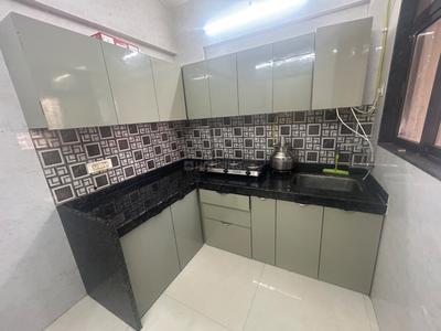 Kitchen Image of 825 Sq.ft 2 BHK Apartment / Flat for rent in Balaji Krishna, Thakurli Thane for Rs. 20000