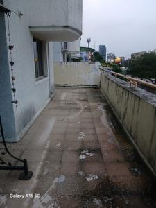 Balcony Image of 850 Sq.ft 1 BHK Apartment / Flat for rent in Karelibagh Vadodara for Rs. 15000