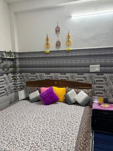 Bedroom Image of 560 Sq.ft 1 BHK Independent House for rent in Bahadarabad Haridwar for Rs. 12000
