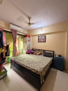Bedroom Image of 635 Sq.ft 1 BHK Apartment / Flat for rent in Dombivli West Thane for Rs. 14000