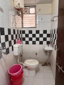 Bathroom Image of 416 Sq.ft 2 BHK Apartment / Flat for rent in S R Krishna Paradise, Electricity Board Area Kota for Rs. 10000