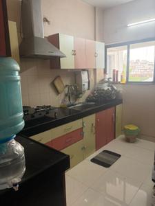 Kitchen Image of 1000 Sq.ft 2 BHK Apartment / Flat for rent in Kumar Primavera B6, Wadgaon Sheri Pune for Rs. 35000