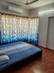 Bedroom Image of 1214 Sq.ft 2 BHK Apartment / Flat for rent in Shantigram Ahmedabad for Rs. 42000