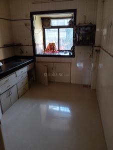 Kitchen Image of 565 Sq.ft 1 BHK Apartment / Flat for rent in Kandivali West Mumbai for Rs. 34000