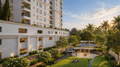 Image of 1750 Sq.ft 3 BHK Apartment / Flat for sale in Prestige Ocean Pearl, West Hill, Kozhikode for Rs. 18000000