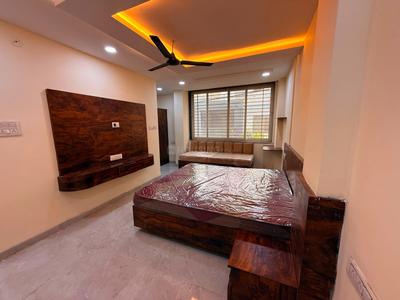 Bedroom Image of 700 Sq.ft 1 BHK Apartment / Flat for rent in Parasnath Mehar By Pushparatna, Tukoganj Indore for Rs. 25000
