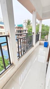 Balcony Image of 1250 Sq.ft 2 BHK Apartment / Flat for rent in Teghoria Kolkata for Rs. 18000