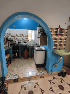 Kitchen Image of 780 Sq.ft 2 BHK Independent House for rent in Tollygunge Kolkata for Rs. 16000