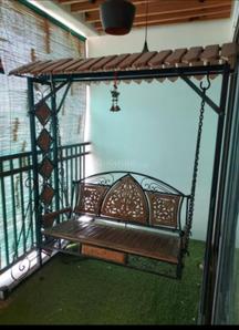 Balcony Image of 1780 Sq.ft 3 BHK Apartment / Flat for rent in Sangani Shaligram Lakeview, Vaishno Devi Circle Ahmedabad for Rs. 46000