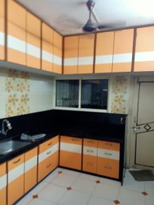 Kitchen Image of 1500 Sq.ft 3 BHK Apartment / Flat for rent in Athwa Surat for Rs. 13000