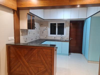 Kitchen Image of 1717 Sq.ft 3 BHK Apartment / Flat for rent in Vasavi GP Trends, Financial District Hyderabad for Rs. 69000