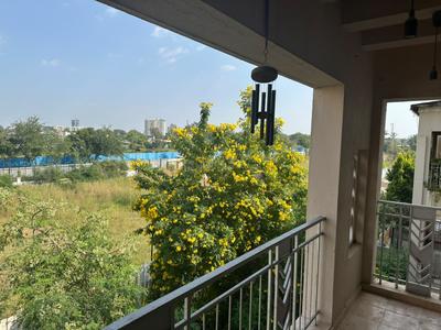 Balcony Image of 1561 Sq.ft 3 BHK Apartment / Flat for rent in Peninsula Ashok Astoria Villas, Gangapur Nashik for Rs. 45000