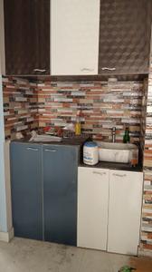 Kitchen Image of 825 Sq.ft 2 BHK Apartment / Flat for sale in Srijan Green Field City Classic Premium, Maheshtala Kolkata for Rs. 4300000