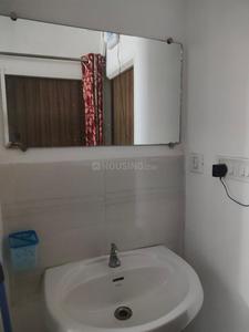 Bathroom Image of 680 Sq.ft 1 BHK Apartment / Flat for rent in Bicholi Hapsi Indore for Rs. 12000