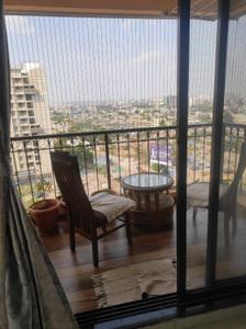 Balcony Image of 850 Sq.ft 2 BHK Apartment / Flat for rent in Ellora Privia Prestige, Chikhali Pune for Rs. 32000
