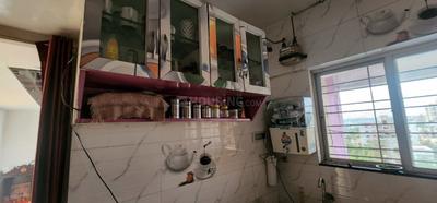Kitchen Image of 892 Sq.ft 1 BHK Apartment / Flat for sale in Trimurti Chandraabha, Dhayari Pune for Rs. 4650000