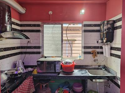 Kitchen Image of 980 Sq.ft 2 BHK Apartment / Flat for sale in Keshtopur Kolkata for Rs. 3900000
