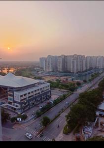 Balcony Image of 1650 Sq.ft 3 BHK Apartment / Flat for rent in Adani Amogha, Shantigram Ahmedabad for Rs. 55000