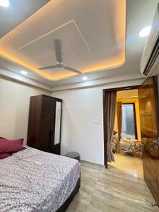 Bedroom Image of 850 Sq.ft 2 BHK Independent House for rent in Chhattarpur New Delhi for Rs. 33500