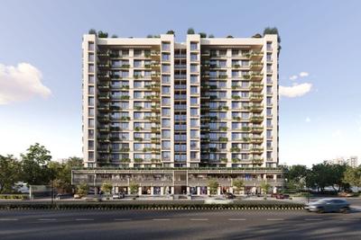 Image of 1900 Sq.ft 3 BHK Apartment / Flat for sale in Randesan, Gandhinagar for Rs. 9030000