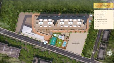 Image of 950 Sq.ft 2 BHK Apartment / Flat for sale in Nyati Exuberance, Mohammed Wadi, Pune for Rs. 5990000